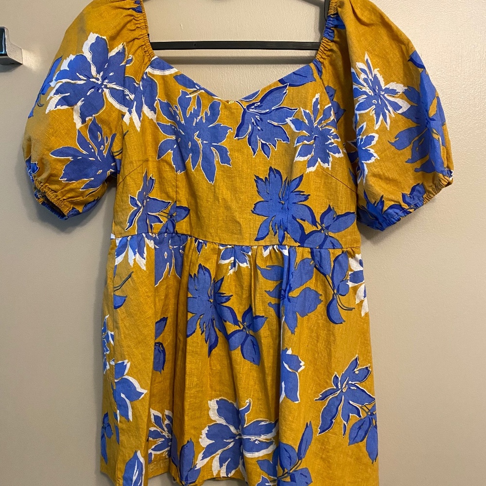 Top floral print